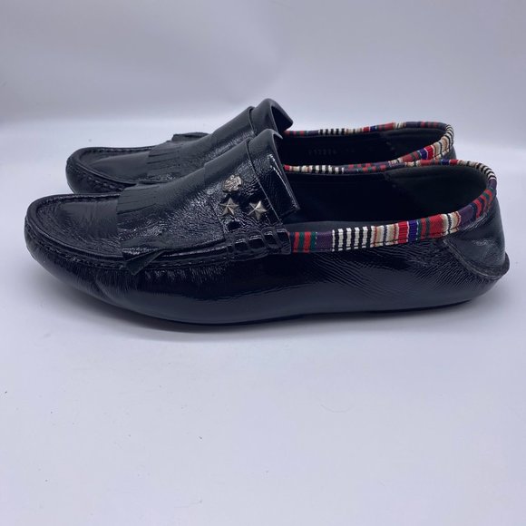 Gucci Patent Leather Moccasins Kiltie Driver main image 10